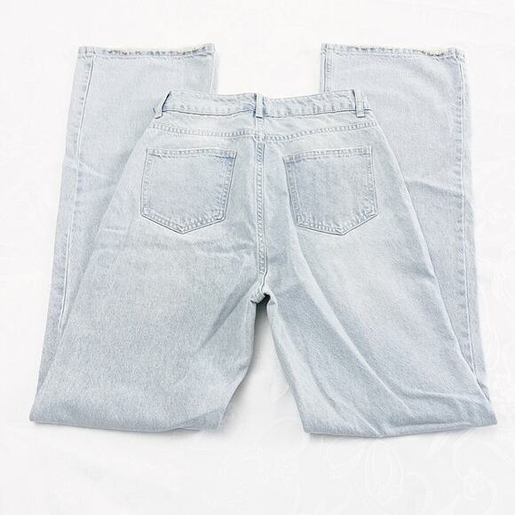 BOA Light Wash Wide Leg Denim jeans Size Small - Picture 7 of 7